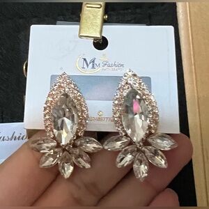 Crystal earrings